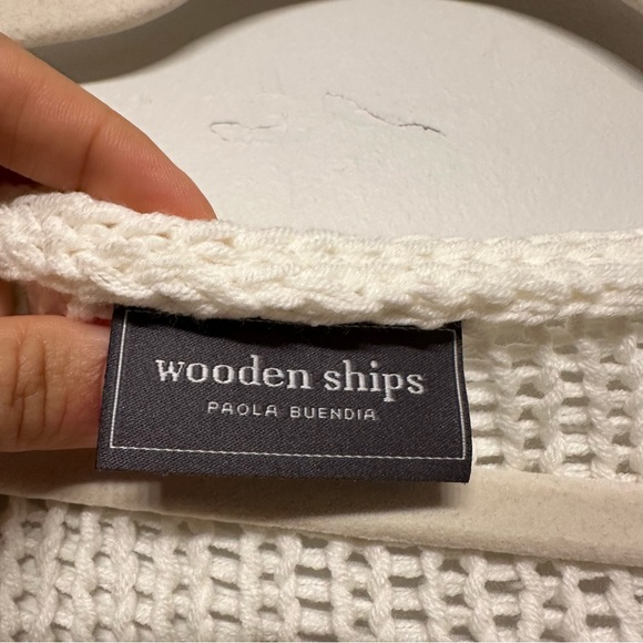 Wooden Ships The Beach Maui V Neck Sweater - Picture 3 of 5